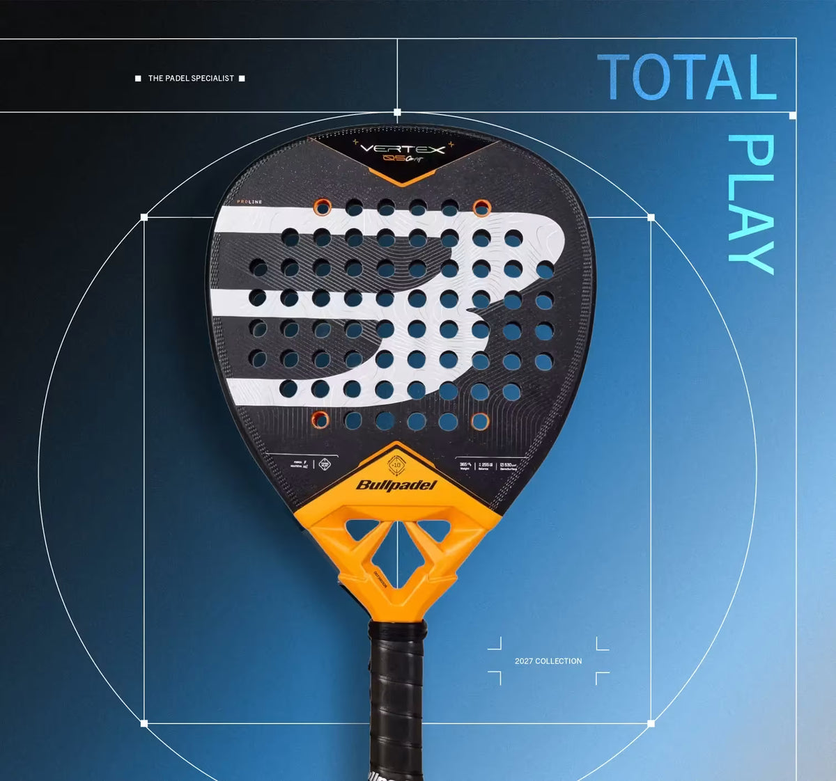 PALETA PADEL BULLPADEL VERTEX 05 COMFORT 27