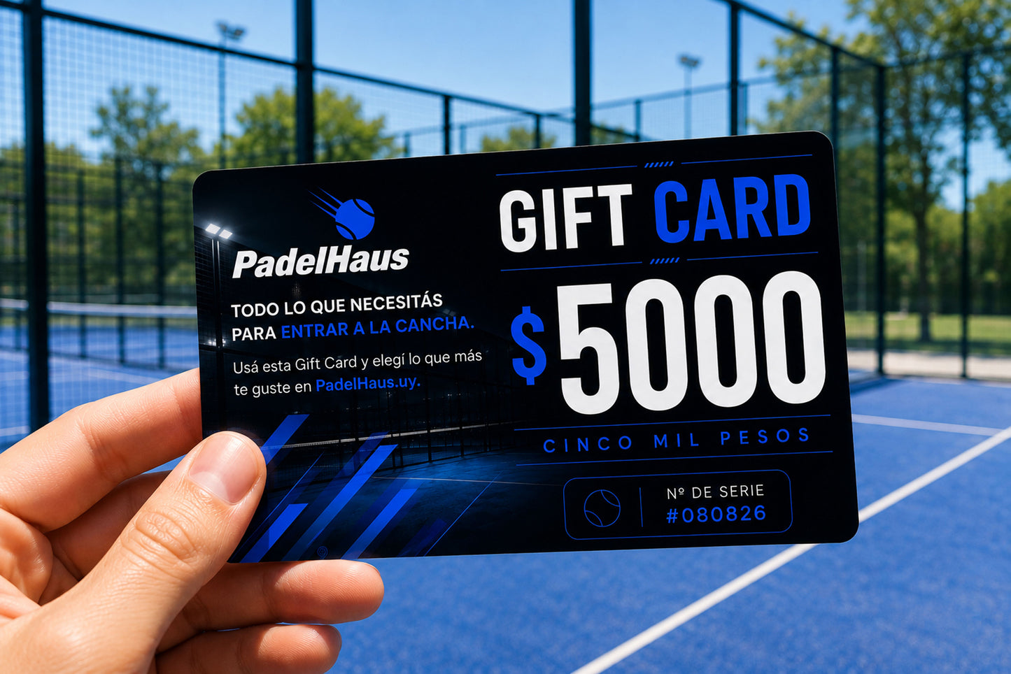 GIFT CARD PADELHAUS $5000