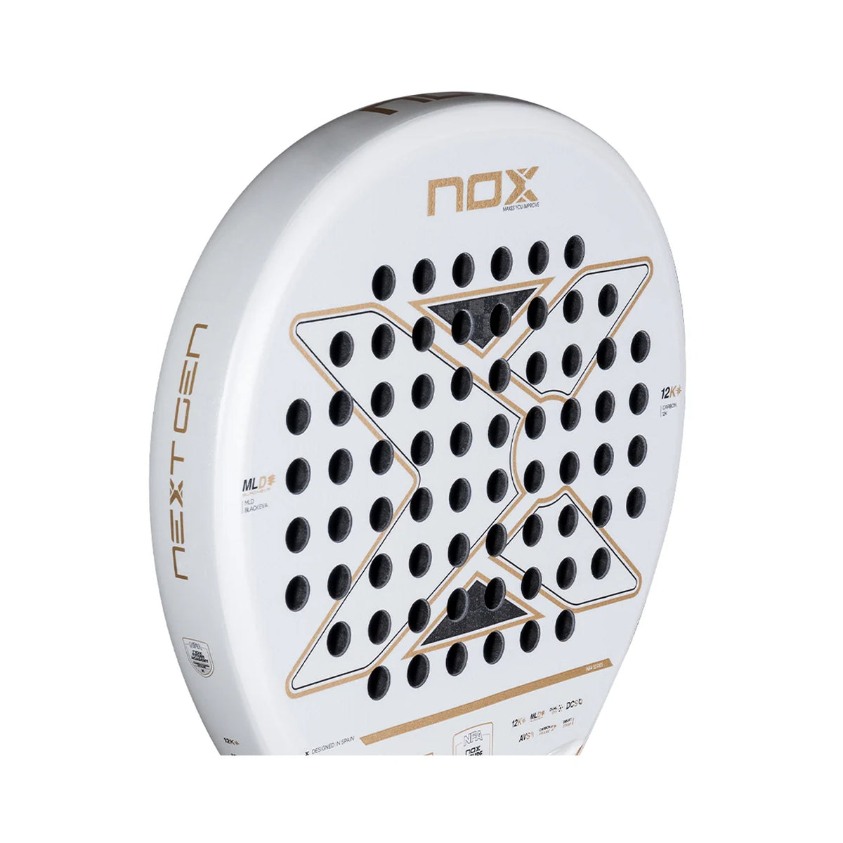PALETA PADEL NOX NEXTGEN PRO HYBRID 12K NFA SERIES