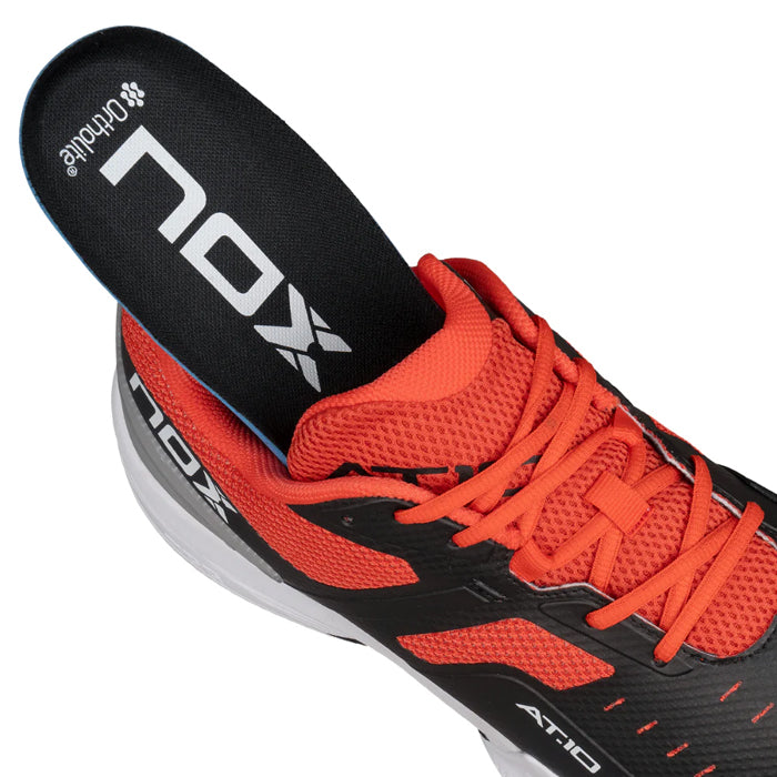 CALZADO NOX AT10 PRO BLACK RED