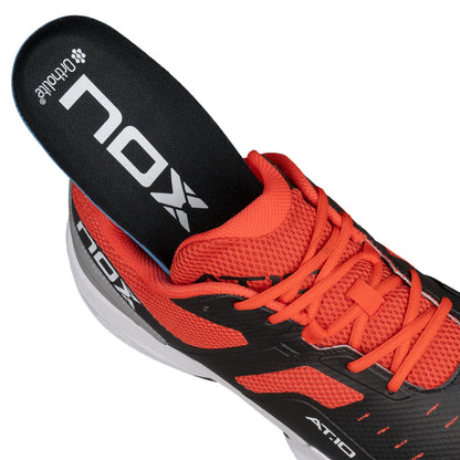 CALZADO NOX AT10 PRO BLACK RED