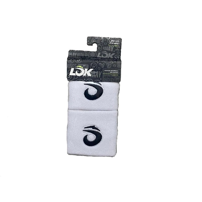 MUÑEQUERA PADEL LOK MATCH BLANCA