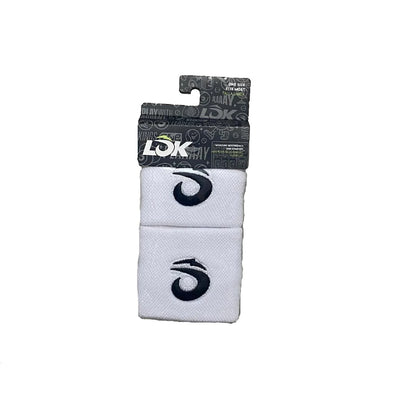 MUÑEQUERA PADEL LOK MATCH BLANCA