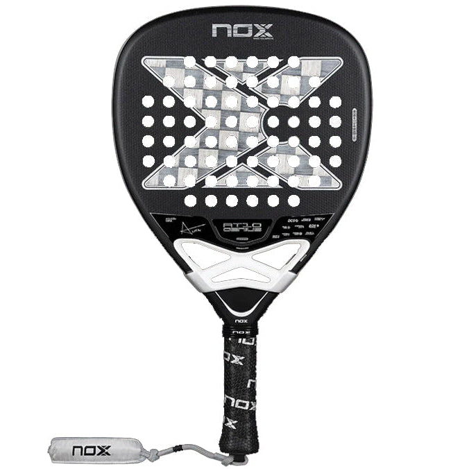PALETA PADEL NOX AT10 GENIUS ATTACK 18K ALUM 2026 BY AGUSTIN TAPIA CON FUNDA