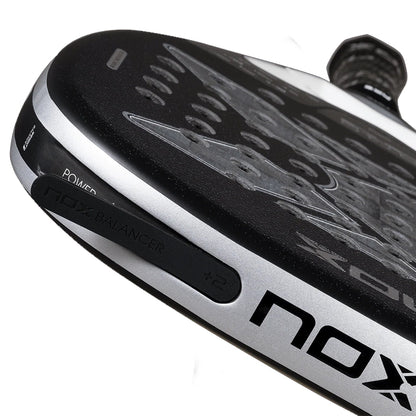 PALETA PADEL NOX AT10 GENIUS ATTACK 18K ALUM 2026 BY AGUSTIN TAPIA CON FUNDA