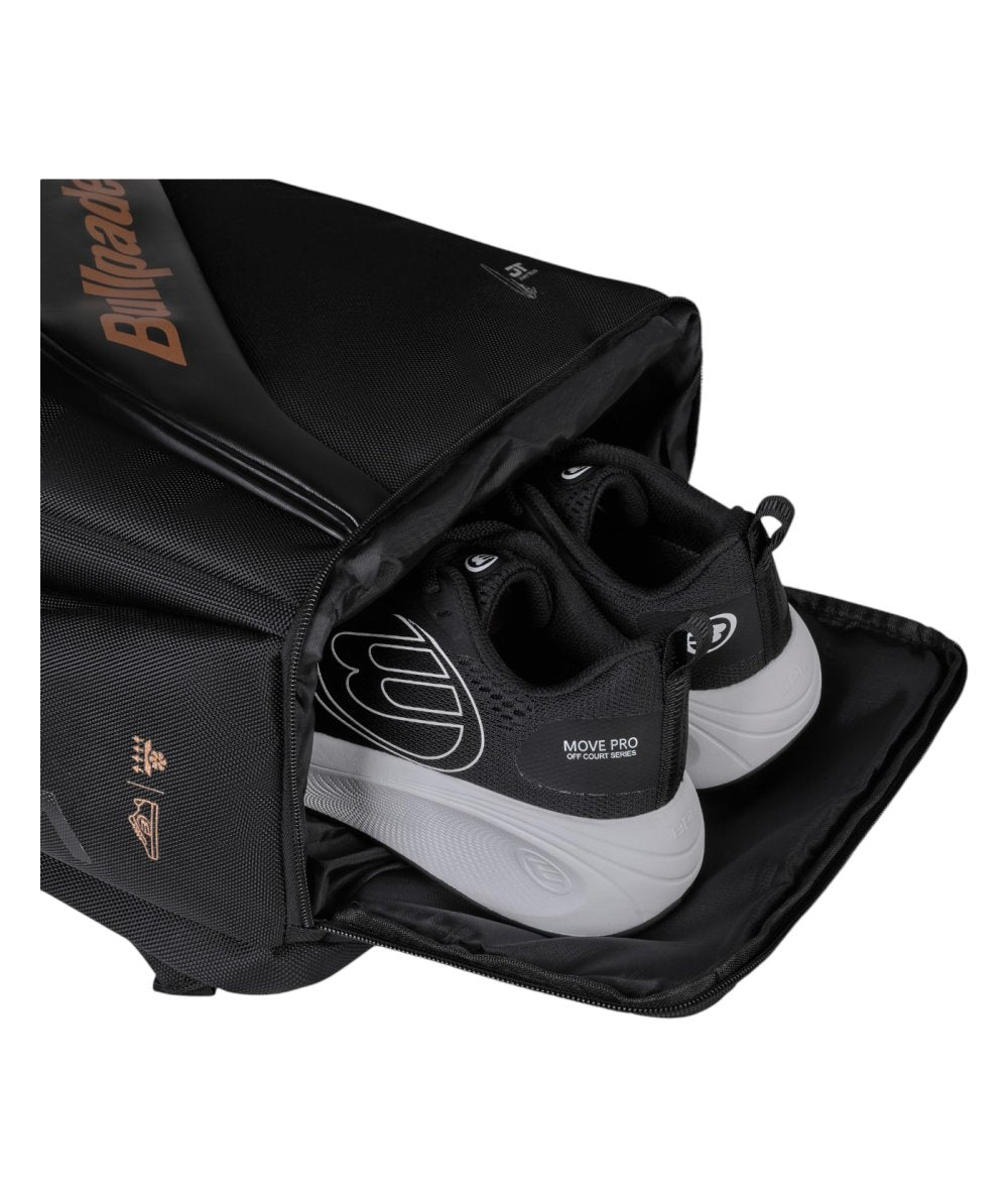 MOCHILA BULLPADEL BPM25007 VERTEX NEGRO
