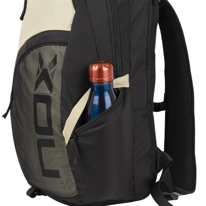 MOCHILA NOX STREET NEGRO/CREMA
