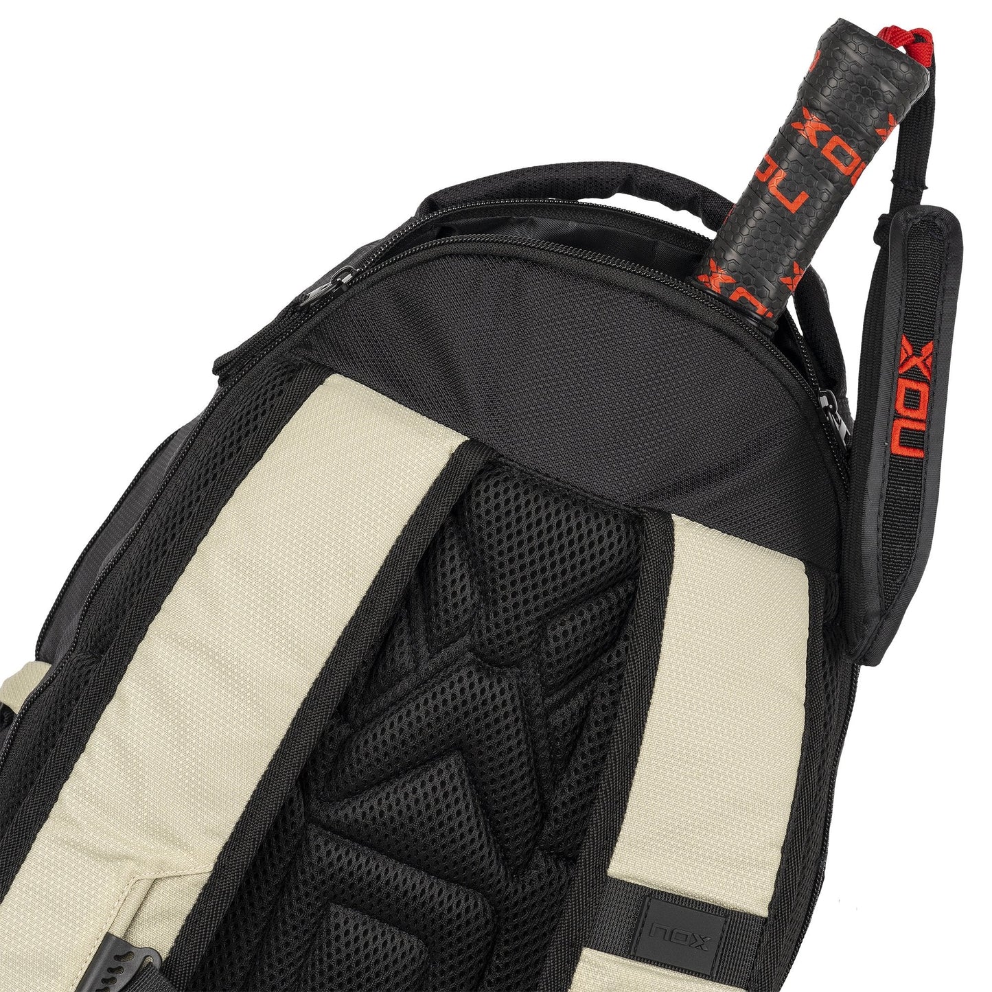 MOCHILA NOX STREET NEGRO/CREMA