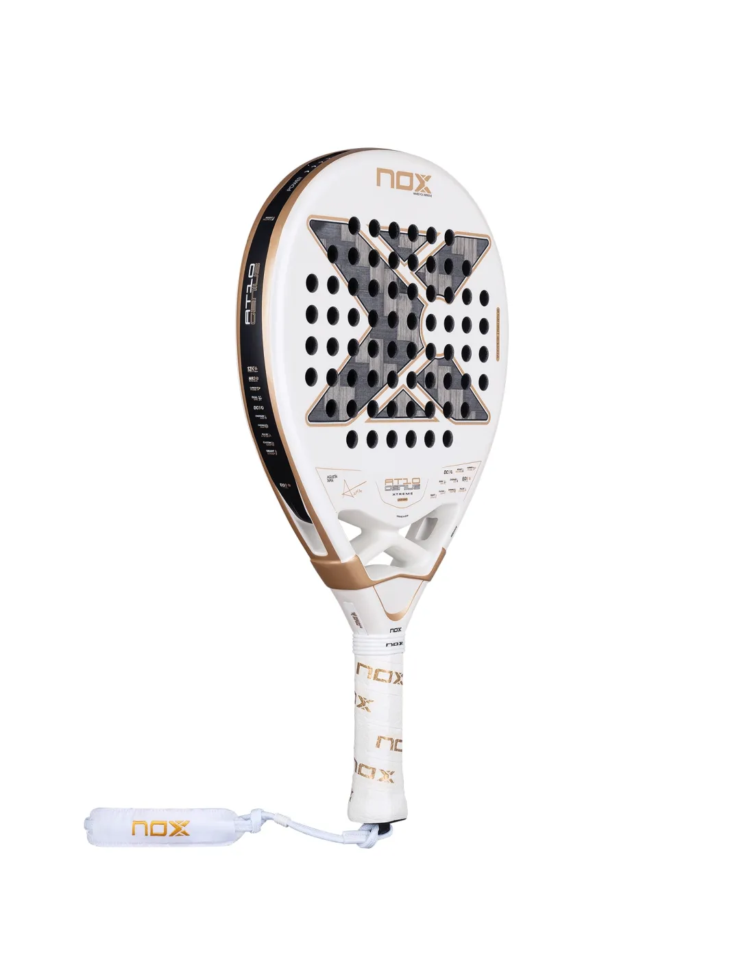 PALETA PADEL NOX AT10 GENIUS 12K ALUM XTREM 2026 BY AGUSTIN TAPIA