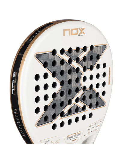 PALETA PADEL NOX AT10 GENIUS 12K ALUM XTREM 2026 BY AGUSTIN TAPIA