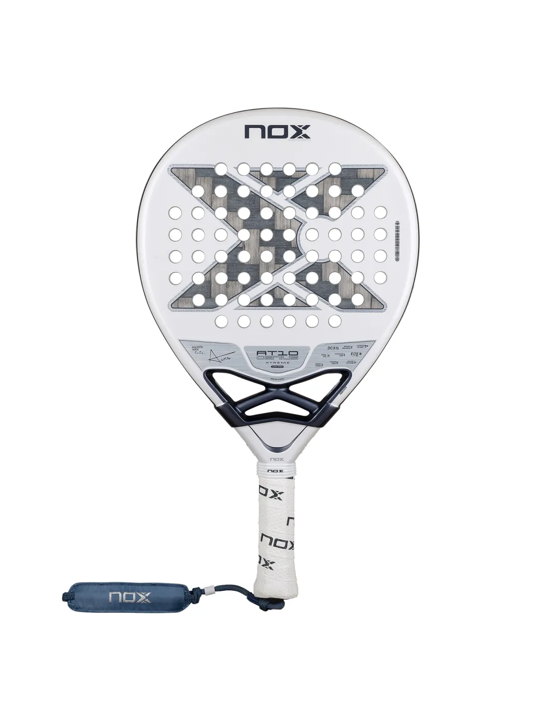 PALETA PADEL NOX AT10 GENIUS 12K ALUM XTREM LITE 2026 BY AGUSTIN TAPIA