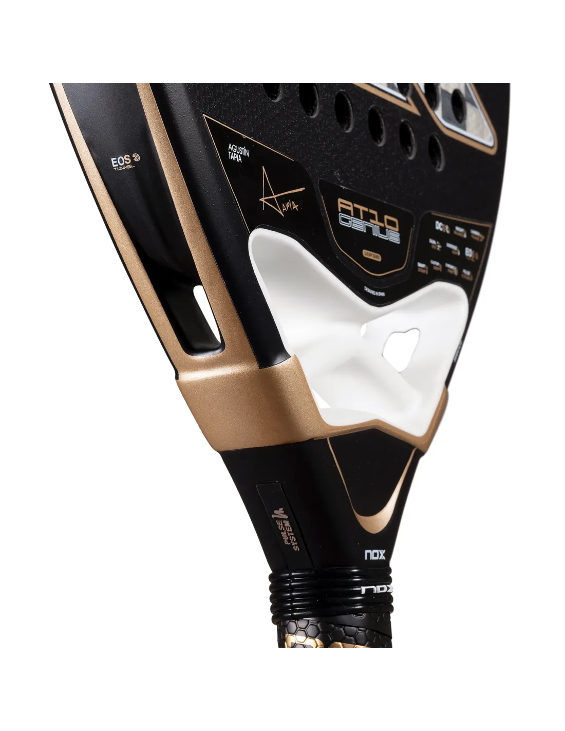 PALETA PADEL AT10 GENIUS 18K ALUM 2026 BY AGUSTIN TAPIA