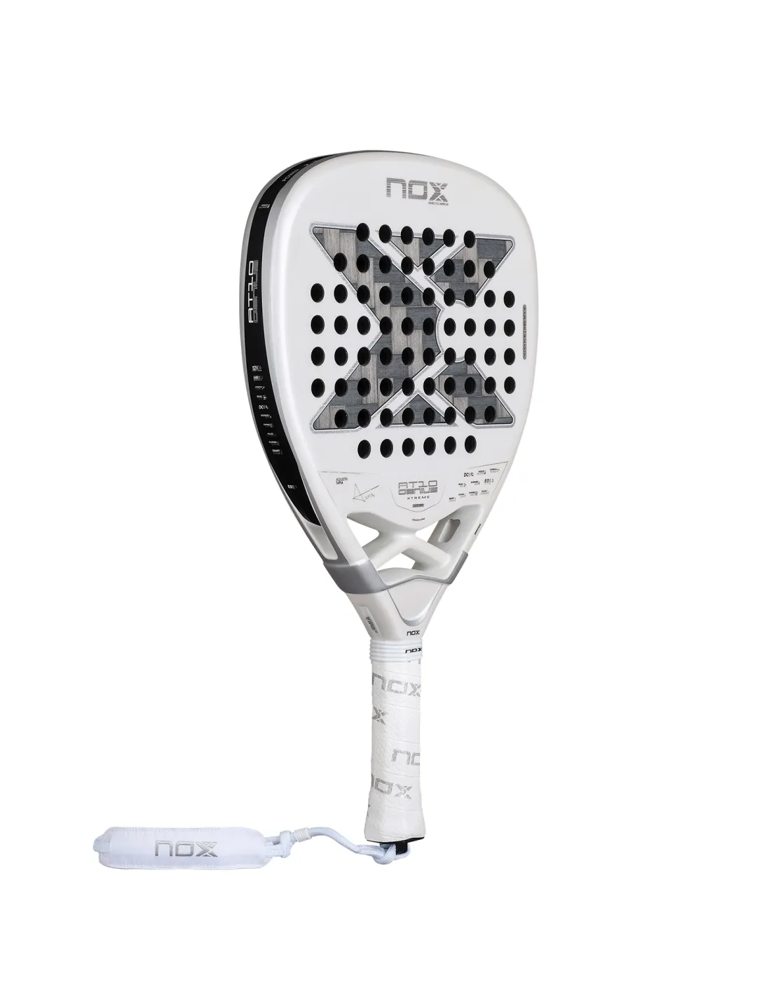 PALETA PADEL NOX AT10 GENIUS ATTACK 12K ALUM XTREM 2026 BY AGUSTIN TAPIA