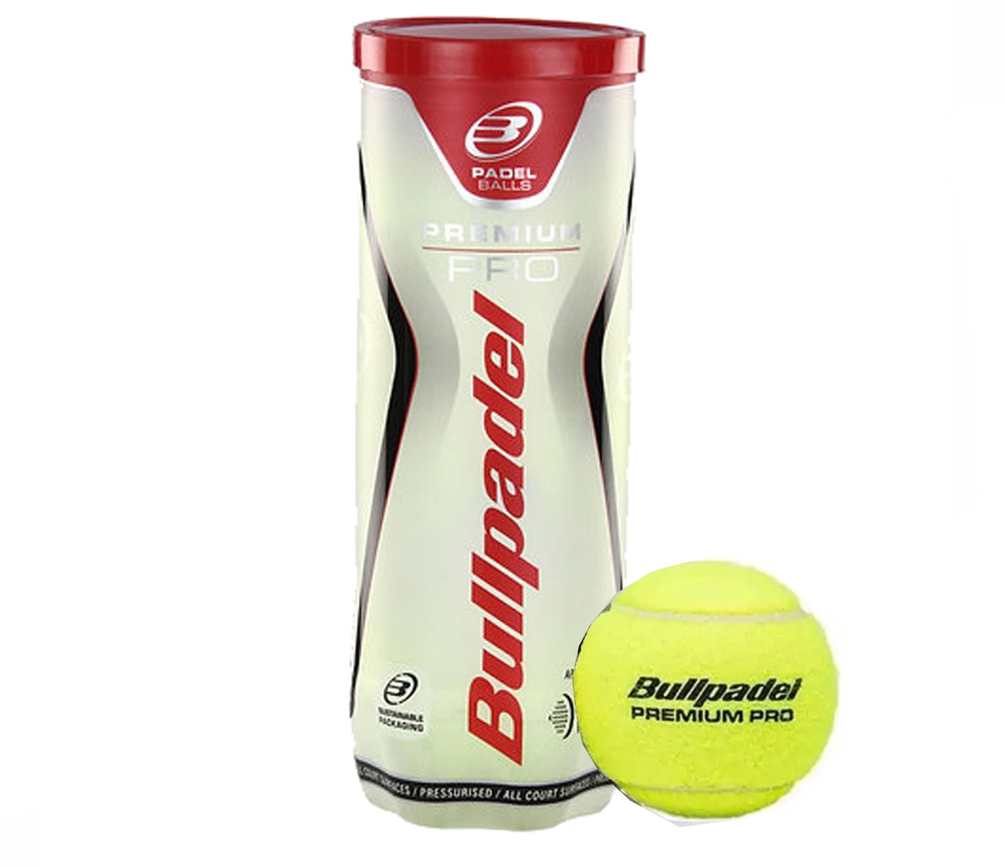 PELOTAS BULLPADEL PREMIUM PRO