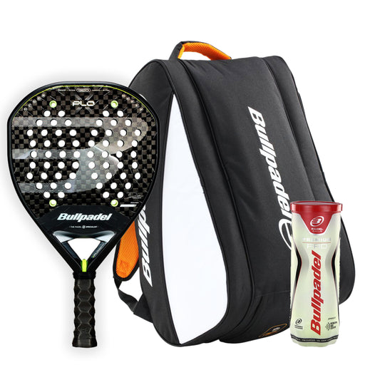 PACK XPLO 26 + PALETERO PERFORMANCE + PELOTAS PREMIUN PRO BULLPADEL